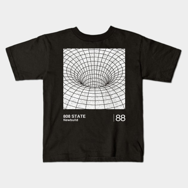 Newbuild / 808 State / Minimalist Graphic Artwork Design Kids T-Shirt by saudade